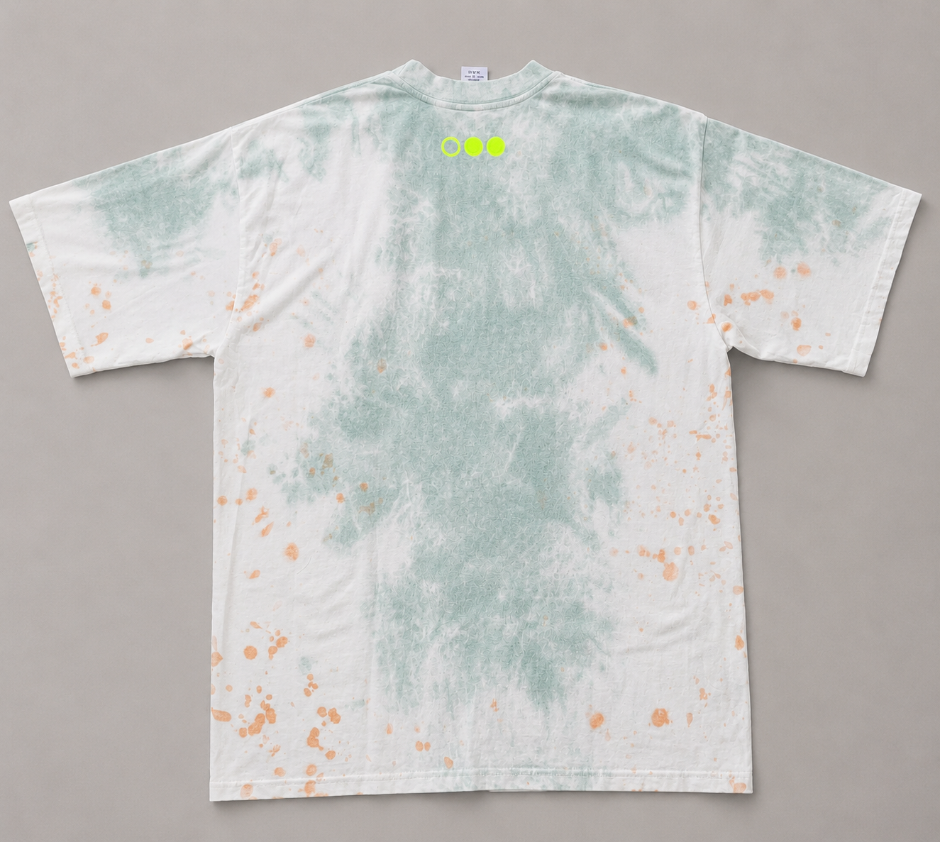 Overdose Embroidery Logo TEE : Multi Colored Tie Dye